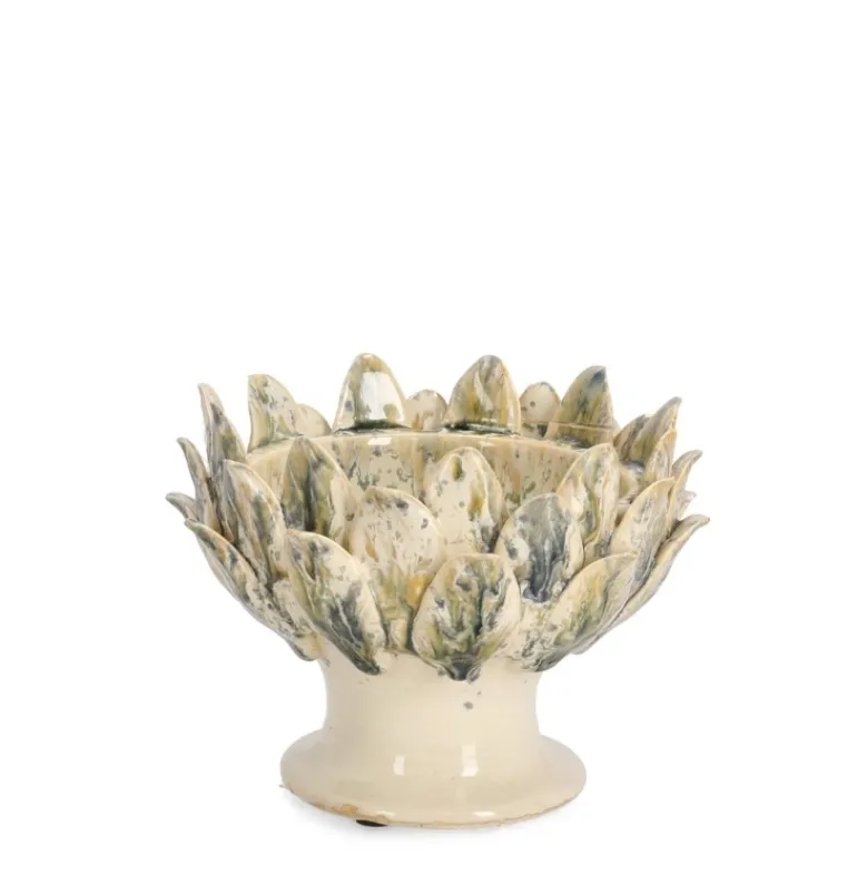 ALZATA DECORATIVA ESMA MEL VERDE BLU D20