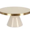 ALZATA DECORATIVA VELMA ORO BEIGE D30