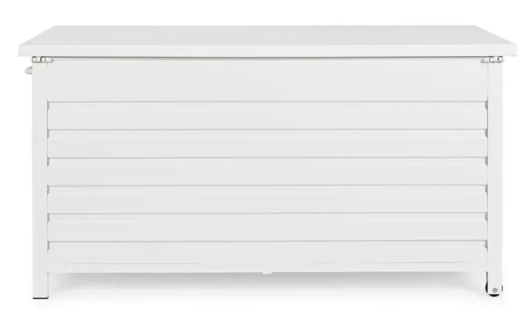 BAULE PORTA CUSCINI SMALL CON RUOTE BIANCO YK11 - ATLANTIC