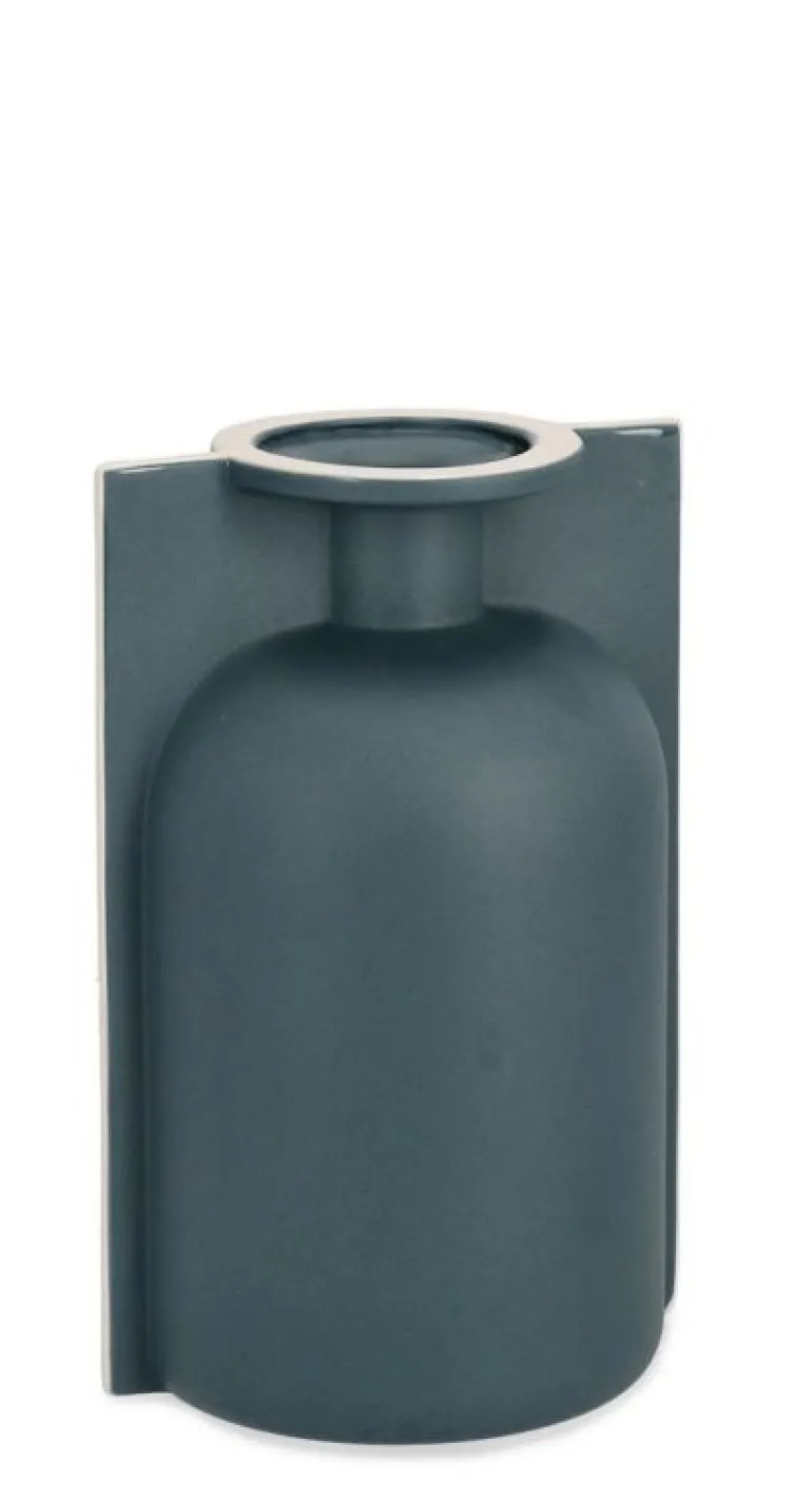 BOTTIGLIA DECORATIVA IZUMO BLU H25