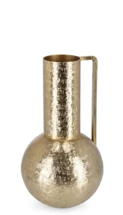 BOTTIGLIA DECORATIVA LATHE 1M ORO H37