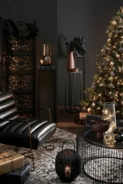 BOTTIGLIA DECORATIVA LATHE 1M ORO H37