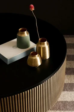 BOTTIGLIA DECORATIVA SAAD VERDE ORO H10