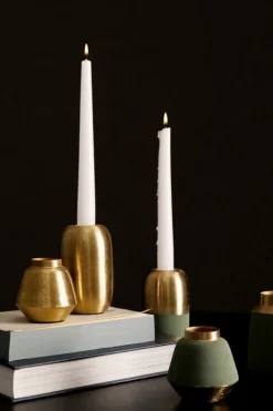 BOTTIGLIA DECORATIVA SAAD ORO H8