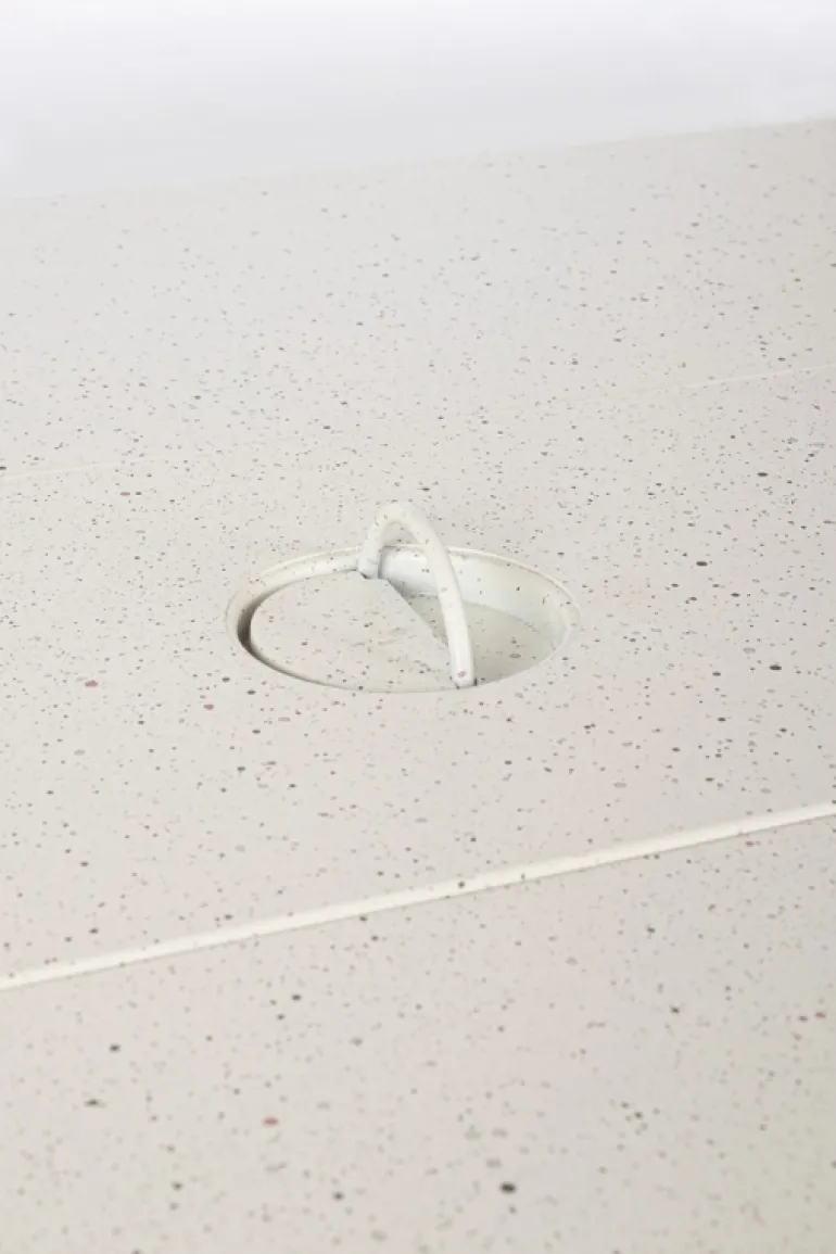 CAMINO A GAS WOLKE BEIGE 110X65