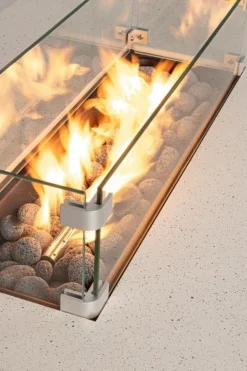 CAMINO A GAS WOLKE BEIGE 110X65