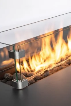 CAMINO A GAS WOLKE GRIGIO SCURO 109X59