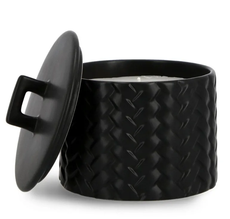 CANDELA C-COPERCHIO TWINE NERO Ø14,5