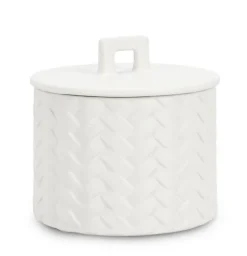 CANDELA C-COPERCHIO TWINE BIANCO Ø14,5