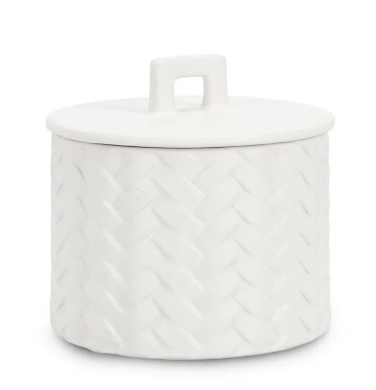 CANDELA C-COPERCHIO TWINE BIANCO Ø14,5