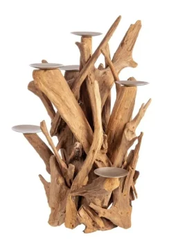 CANDELABRO 7FUOCHI IZARA NAT H70