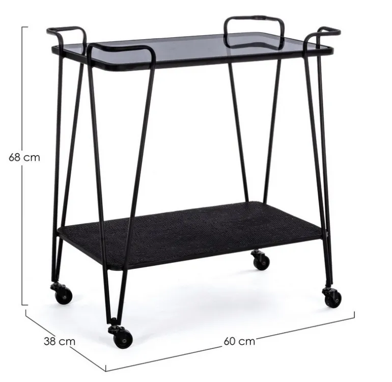 CARRELLO IN METALLO - ZAIRA