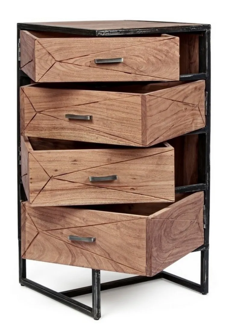 CASSETTIERA IN LEGNO - EGON