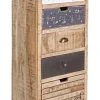 CASSETTIERA IN LEGNO - TUDOR