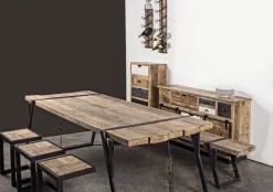 CASSETTIERA IN LEGNO - TUDOR