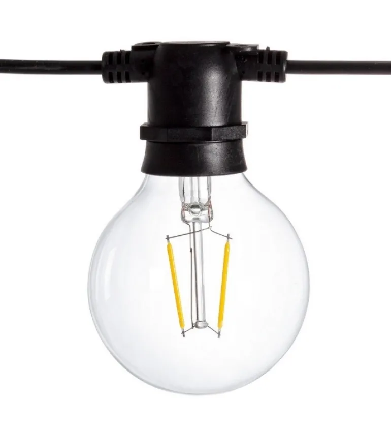 CATENA IN VETRO 10LED - BRILLANT