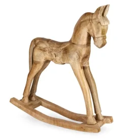 CAVALLINO A DONDOLO ARCHER MARRONE H38