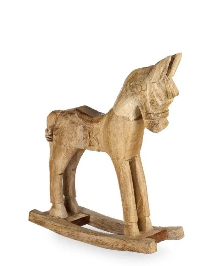 CAVALLINO A DONDOLO ARCHER MARRONE H26