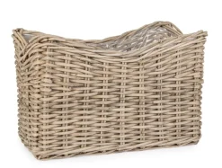 CESTA HARIS RETT GRIGIO 100X65H