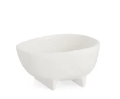 CIOTOLA DECORATIVA HISAR BIANCO H8,5