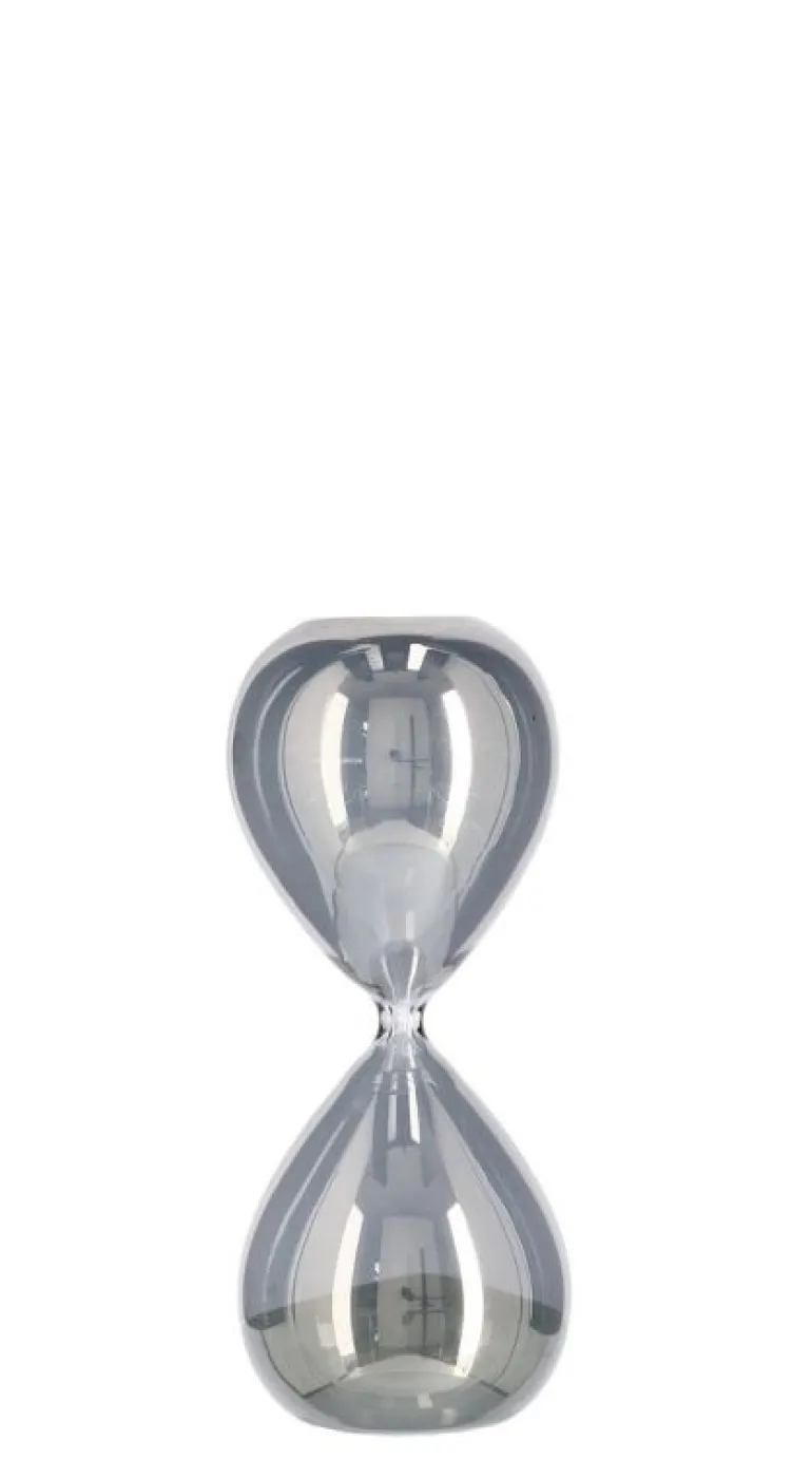 CLESSIDRA KRONOS ARGENTO-BIANCO H19,2