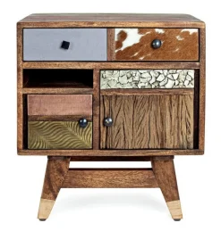 COMODINO IN LEGNO - DHAVAL