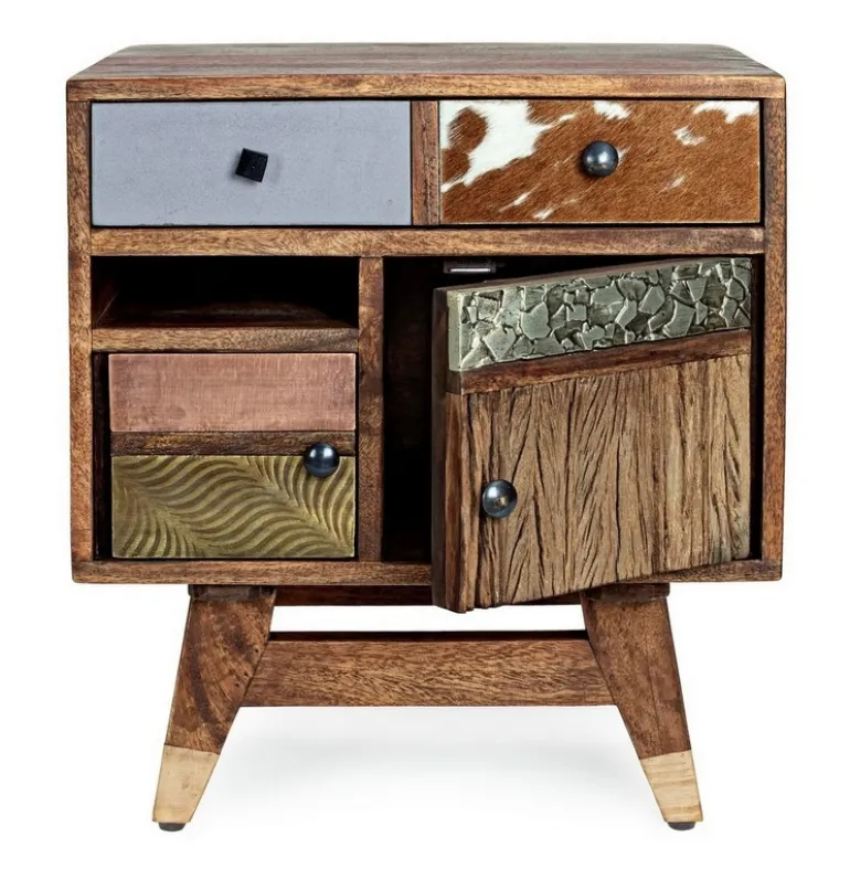 COMODINO IN LEGNO - DHAVAL