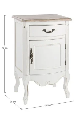 COMODINO IN LEGNO - JUSTINE