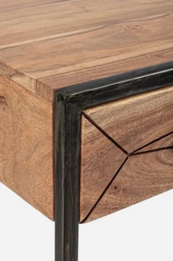 CONSOLLE IN LEGNO 2 CASSETTI - EGON