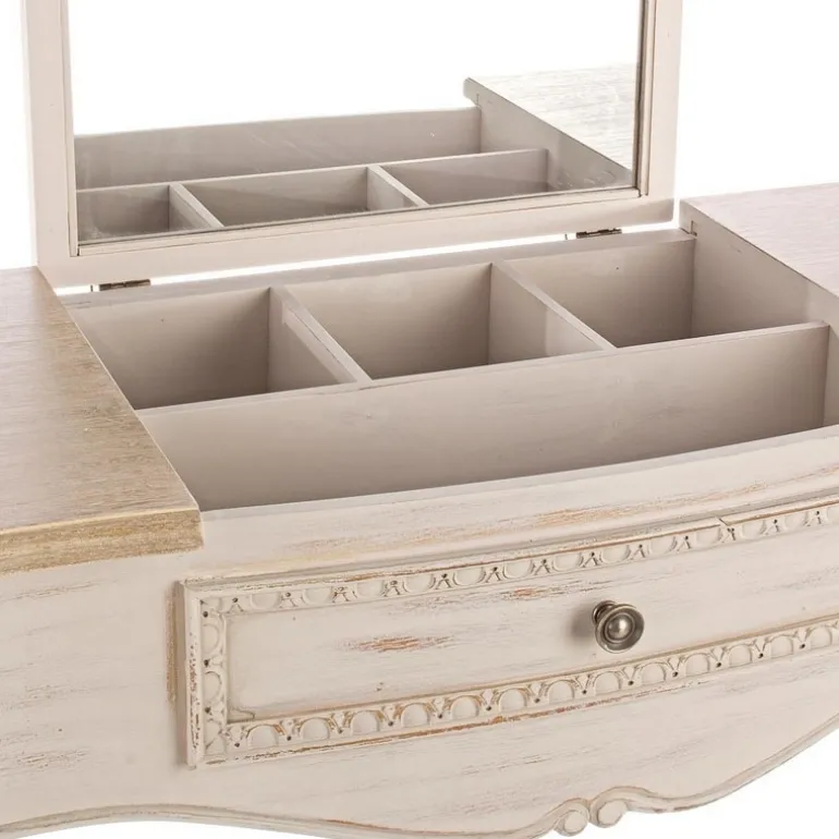 CONSOLLE IN LEGNO CON SPECCHIO - CLARISSE