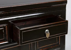 CONSOLLE IN LEGNO NERO - JINAN