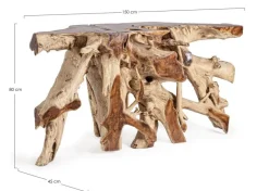 CONSOLLE IN LEGNO 150X45 - LISANDRA