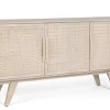 CREDENZA 3 ANTE IN LEGNO - SAHANA