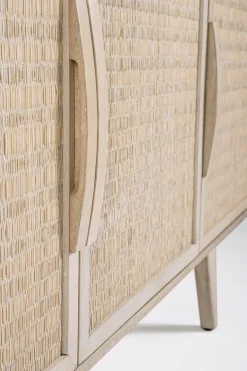 CREDENZA 3 ANTE IN LEGNO - SAHANA