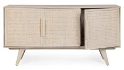 CREDENZA 3 ANTE IN LEGNO - SAHANA