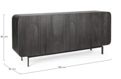 CREDENZA 4 ANTE IN LEGNO - ORISSA