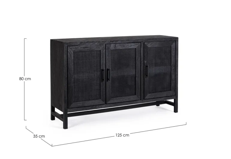 CREDENZA 3 ANTE IN LEGNO - WESTON