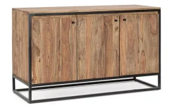 CREDENZA 3 ANTE IN LEGNO SHEESHAM - NARTAN