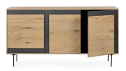CREDENZA 1 CASSETTO IN LEGNO - STANWOOD