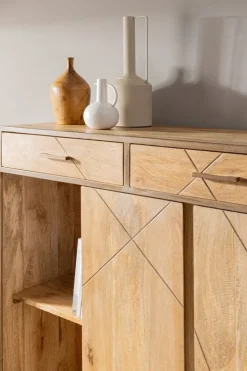 CREDENZA ALTA IN LEGNO - JAIDEV