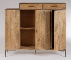 CREDENZA ALTA IN LEGNO - JAIDEV