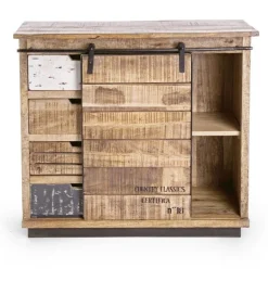 CREDENZA IN LEGNO 1 ANTA - TUDOR