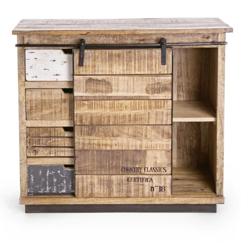 CREDENZA IN LEGNO 1 ANTA - TUDOR