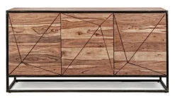 CREDENZA IN LEGNO 3 ANTE - EGON