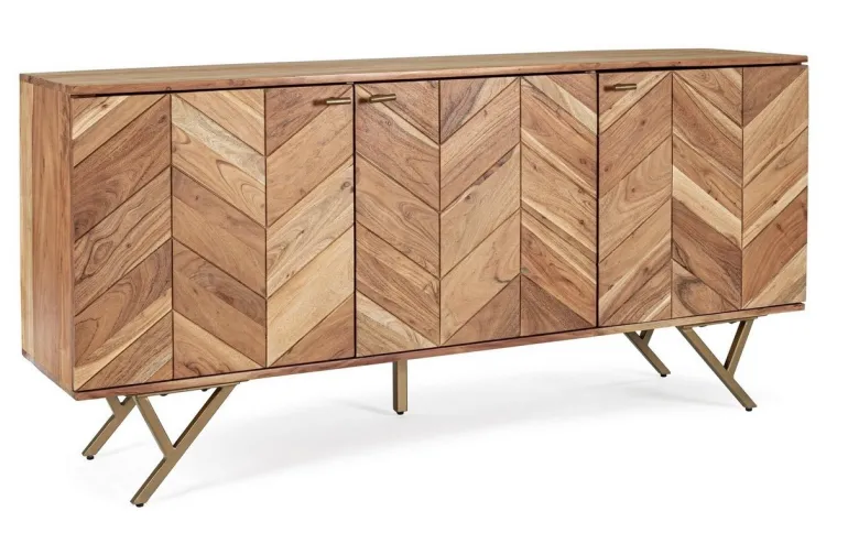 CREDENZA IN LEGNO 3 ANTE - RAIDA