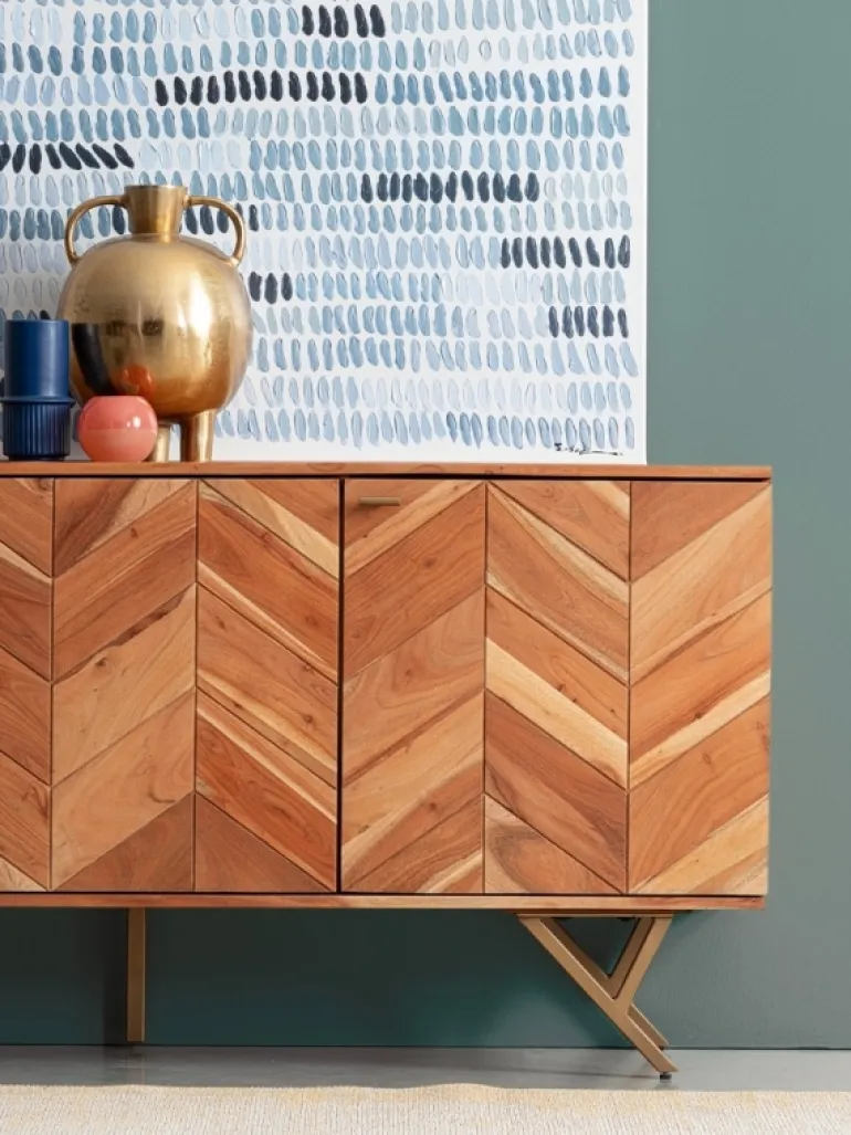 CREDENZA IN LEGNO 3 ANTE - RAIDA