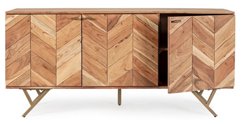 CREDENZA IN LEGNO 3 ANTE - RAIDA