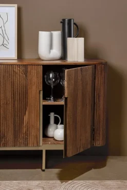 CREDENZA IN LEGNO 4 ANTE - VILAS