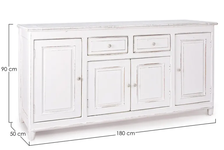 CREDENZA IN LEGNO 4 ANTE - COLETTE