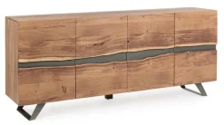 CREDENZA IN LEGNO 4 ANTE - ARON